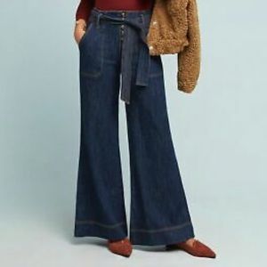 High rise bootcut jeans